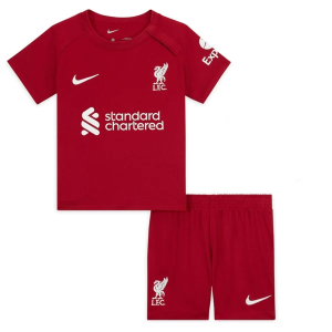 Billiga Fotbollströjor Liverpool Barn Hemma tröja 2022 2023 – Kortärmad
