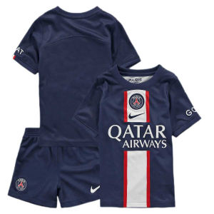 Billiga Fotbollströjor Paris Saint-Germain PSG Barn Hemma tröja 2022 2023 – Kortärmad