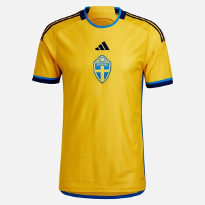 Sverige Hemma Fotbollströjor 2022 23 – Kortärmad