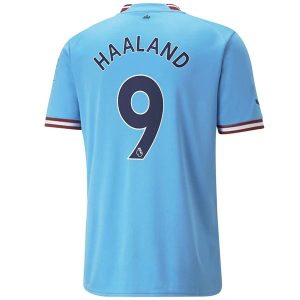 Manchester City Erling Haaland 9 Hemma Tröjor 2022 2023 – Kortärmad